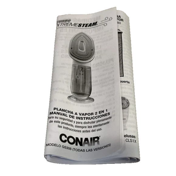 Conair Turbo Extreme Steam & Iron 2 in 1 with Turbo Handheld GS308GD - A1 - Picture 7 of 7